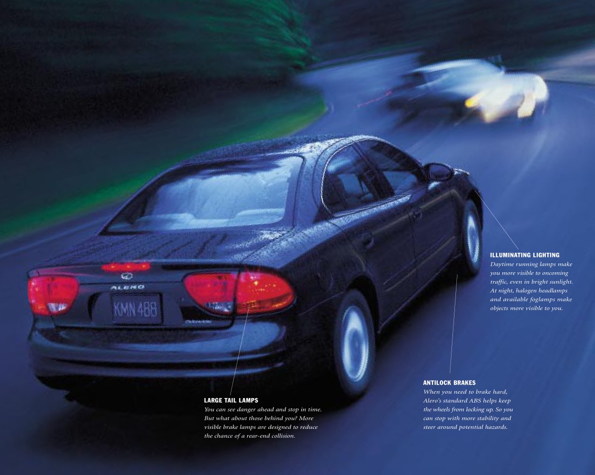 2002 Oldsmobile Alero Brochure Page 7